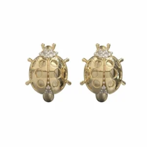 BRINCO JOANINHA PEQUENO OURO AMARELO