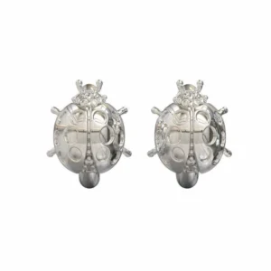 BRINCO JOANINHA PEQUENO OURO BRANCO