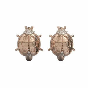 BRINCO JOANINHA PEQUENO OURO ROSÉ