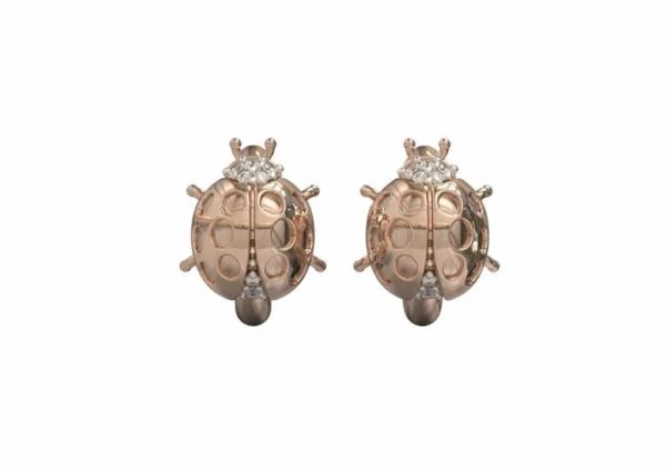 BRINCO JOANINHA PEQUENO OURO ROSÉ