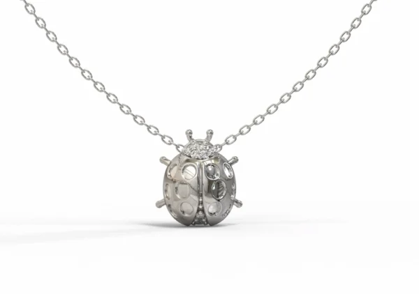 COLAR JOANINHA PEQUENO OURO BRANCO