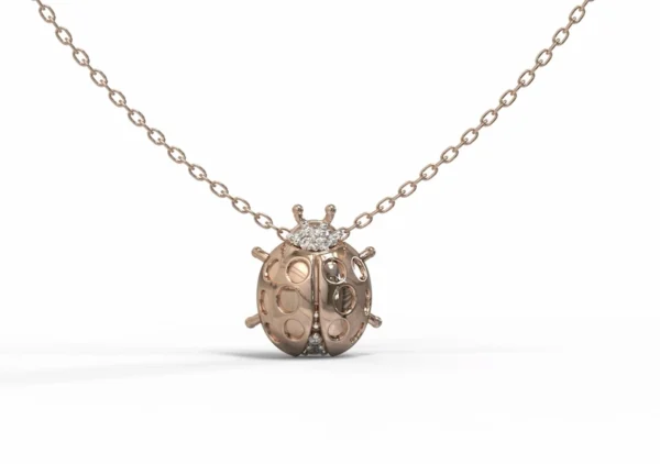 COLAR JOANINHA PEQUENO OURO ROSÉ