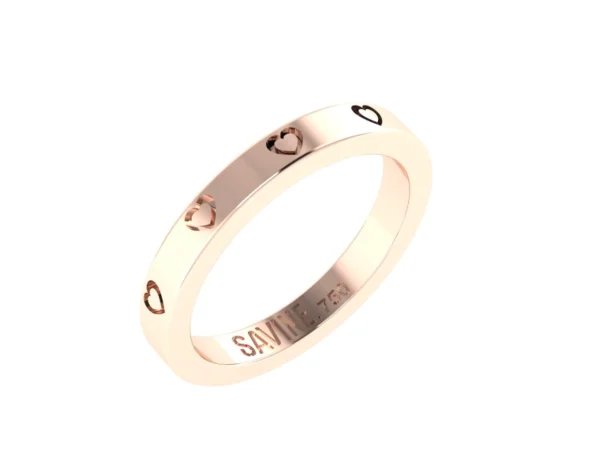 ANEL AMORE MINI OURO ROSÉ