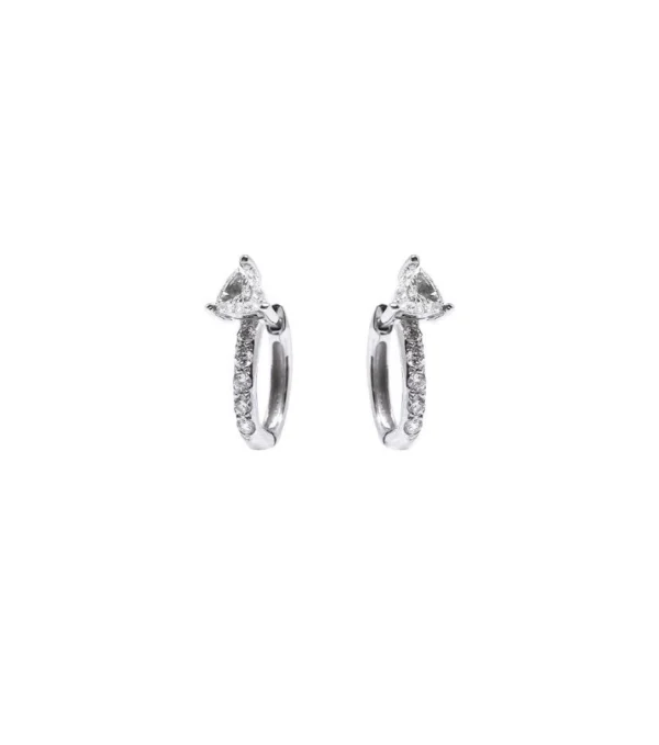 ARGOLA COM PAVE E TRILLION