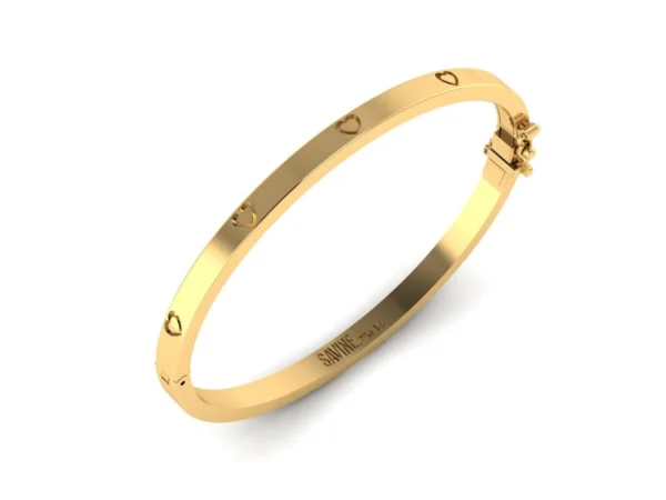 BRACELETE AMORE FINO AMARELO