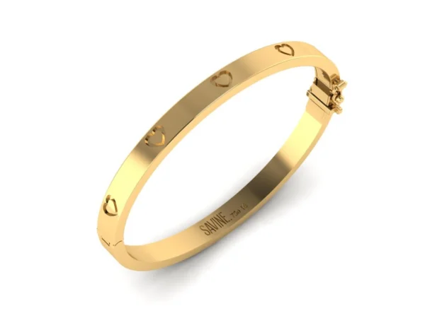 BRACELETE AMORE MÉDIO AMARELO