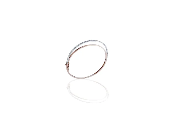 BRACELETE MOON BRILHANTE OURO ROSÉ