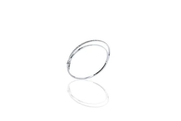 BRACELETE MOON BRILHANTES BRANCO