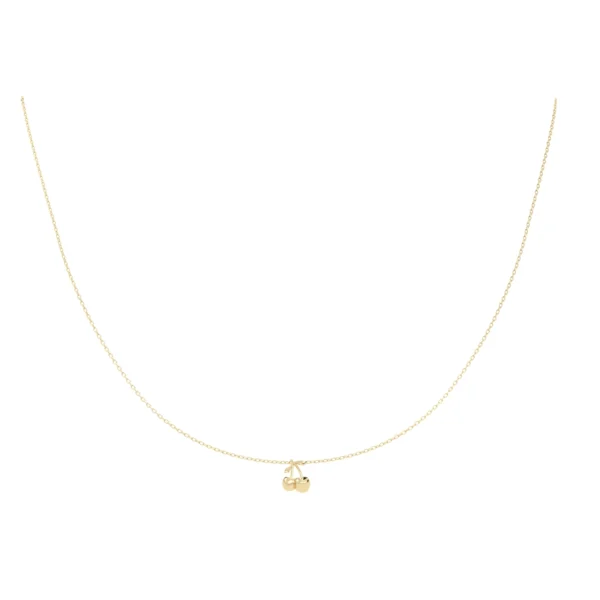 COLAR CEREJINHA MINI OURO AMARELO